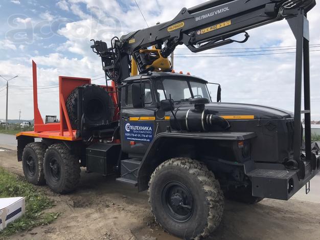 Лесовоз Урал 55571, Е4  2020 г.в. с кму Омтл-97 Топливная Россия